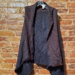 Plaid Sleeveless Vest